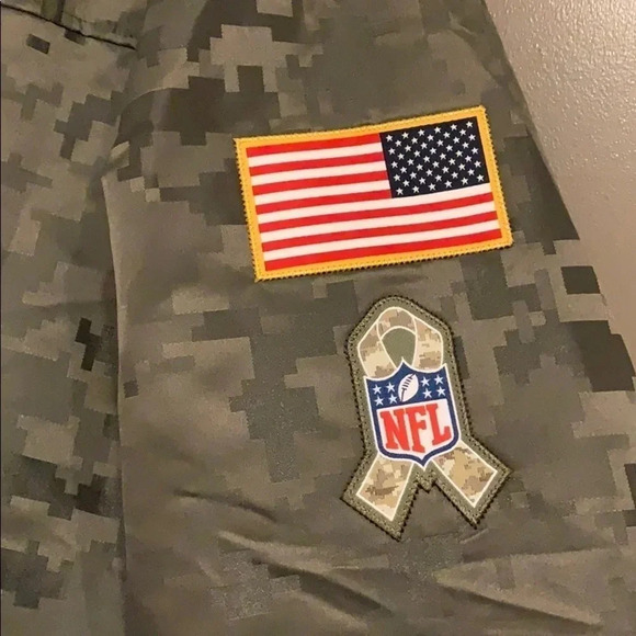 Nike Houston Texans Jacket NFL Camo Salute to Service New - Picture 10 of 12